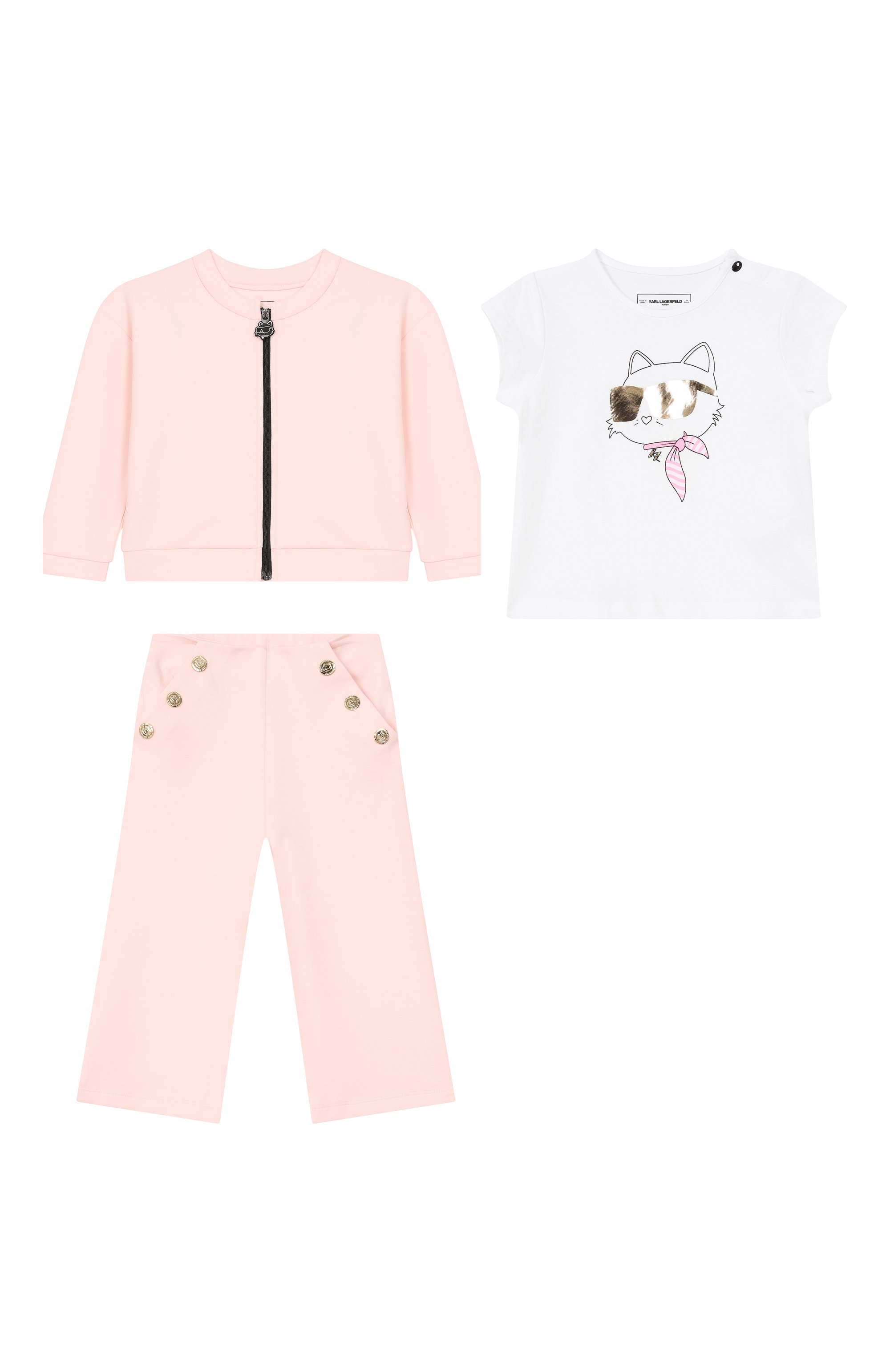 Комплект из трех предметов KARL LAGERFELD KIDS, арт. Z31056, фото 1