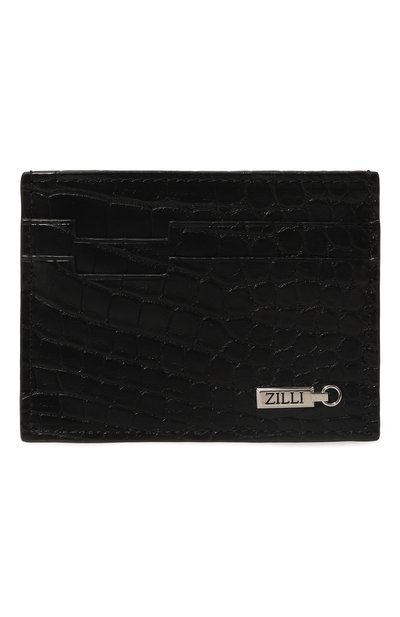 Мужской футляр для кредитных карт из кожи аллигатора ZILLI, арт. LCC500M1010VIMP00/ALMIS