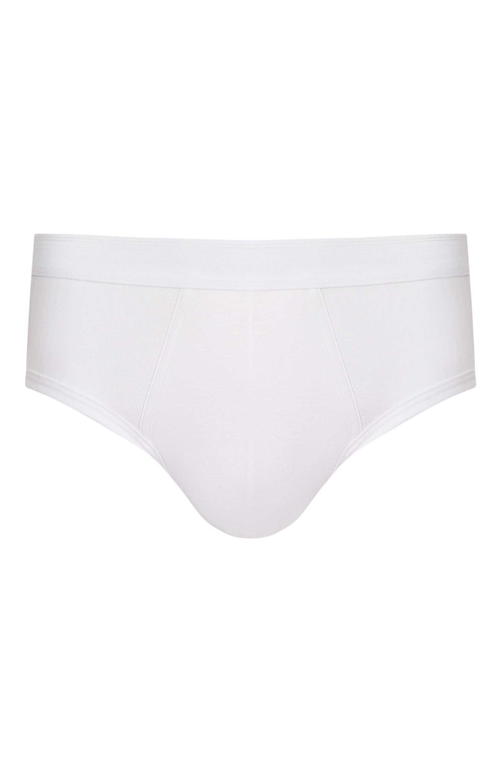 Хлопковые брифы ZIMMERLI белого цвета по цене 8580 руб., арт. 222-1474_001, фото 1 Хлопковые брифы ZIMMERLI, арт. 222-1474_001, фото 1