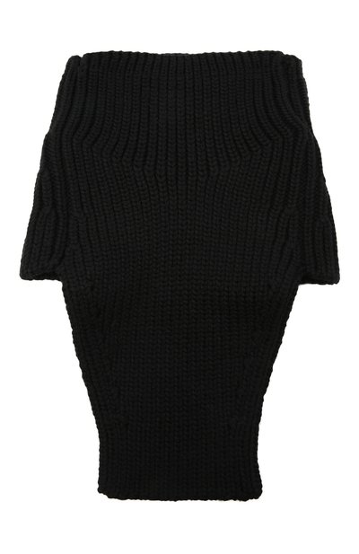 Шерстяной шарф-снуд PRADA, арт. UMS355-1WTO-F0002-202, фото 3