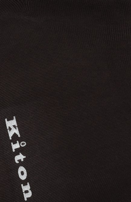 Мужские хлопковые носки KITON, арт. UCALZ10X0751A04