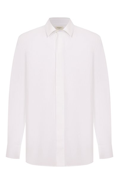 Мужская хлопковая сорочка SAINT LAURENT, арт. 826821/Y217W