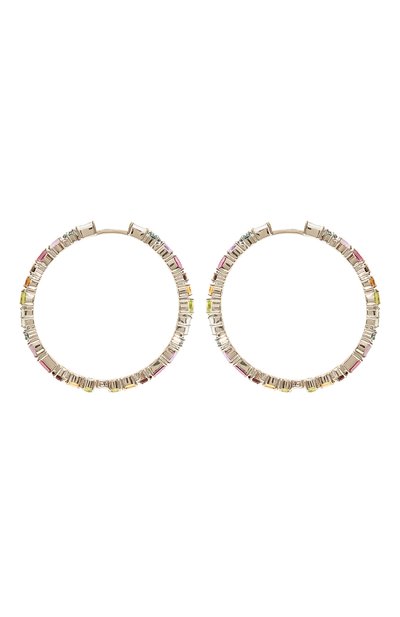 Радужные серьги-кольца SECRETS JEWELRY, арт. РСКС400131, фото 1