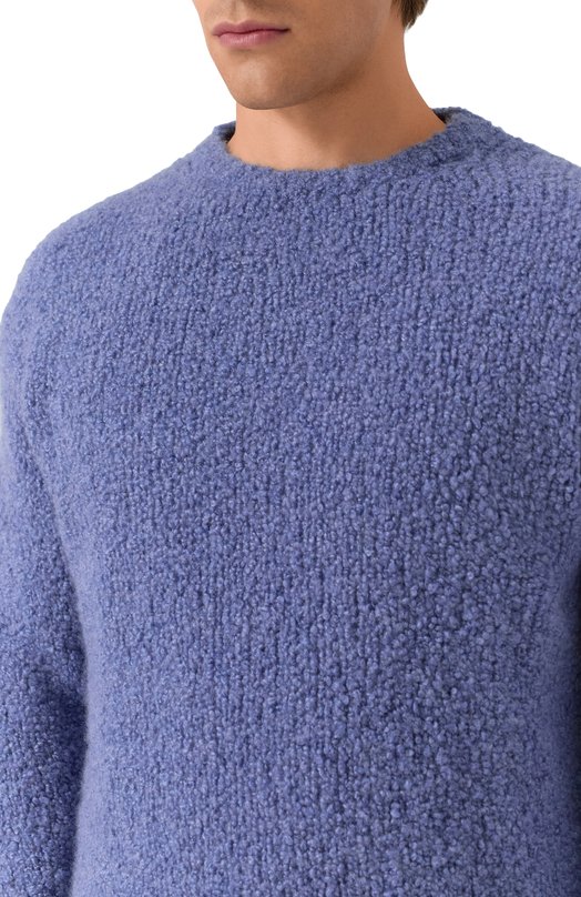 Свитер из кашемира и шелка MVST M25.1MM.K005 Синий  M25.1MM.K005 Фото 5