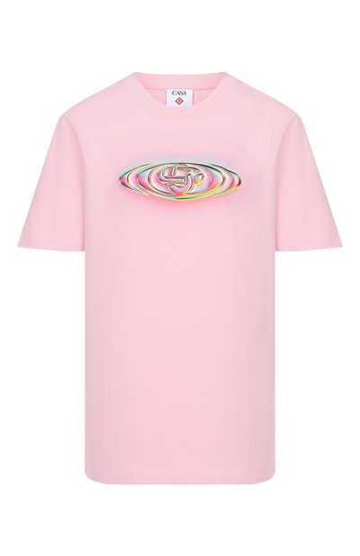 Женская хлопковая футболка CASABLANCA, арт. M-SP26-JTS-001-03