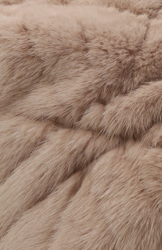 Меховая шапка Даймонд из норки FurLand 0234500110270600000 Бежевый  0234500110270600000 Фото 3