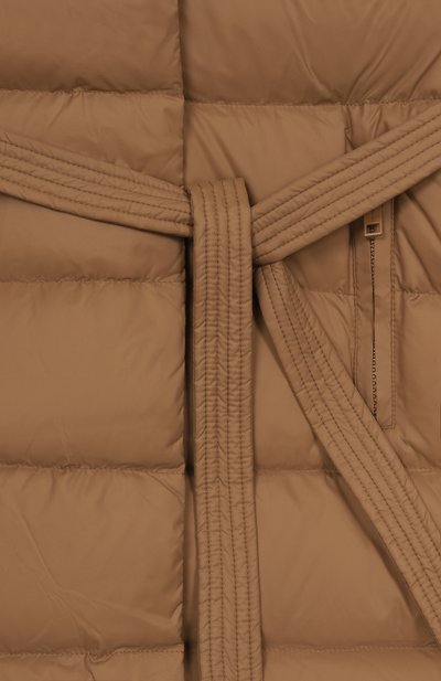 Пуховое пальто с отделкой из лисы YVES SALOMON ENFANT, арт. 25WEM920XXD0XW/6A, фото 3