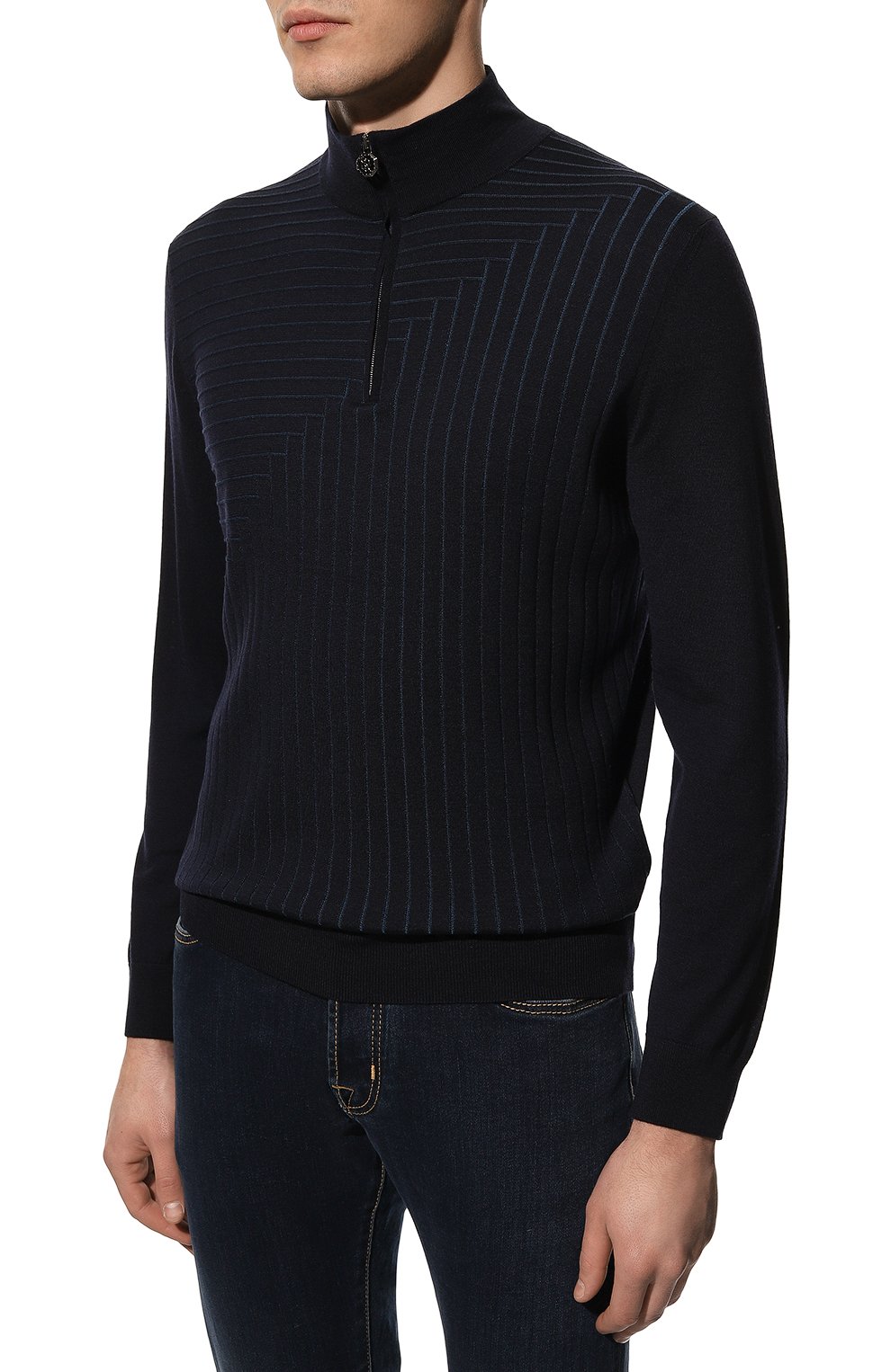 Джемпер из шер�сти и шелка STEFANO RICCI, арт. K606309L01/F22462, фото 3