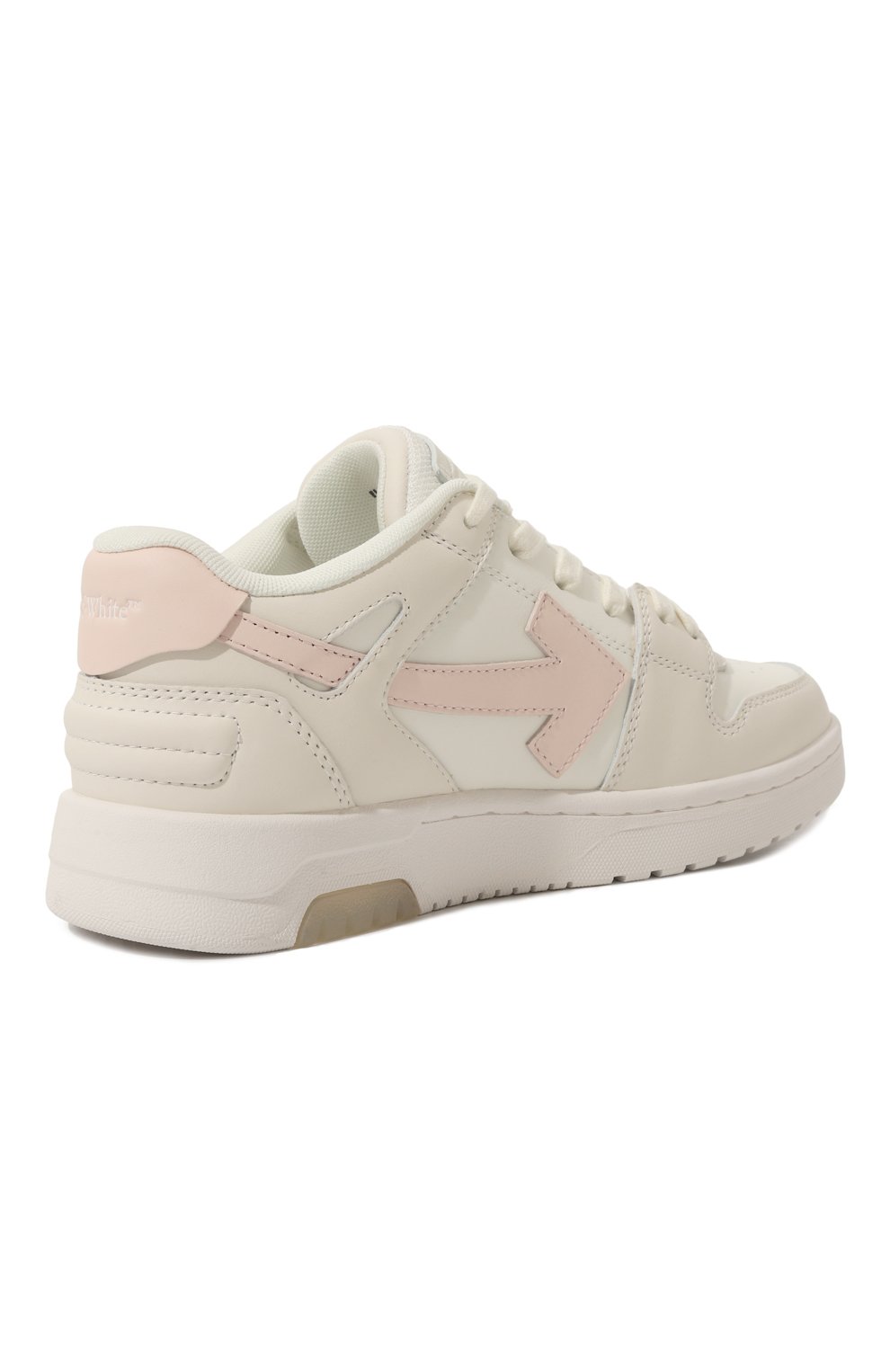 Кожаные кеды out of office OFF-WHITE, арт. 0GIA007S24LEA002/28-34, фото 3
