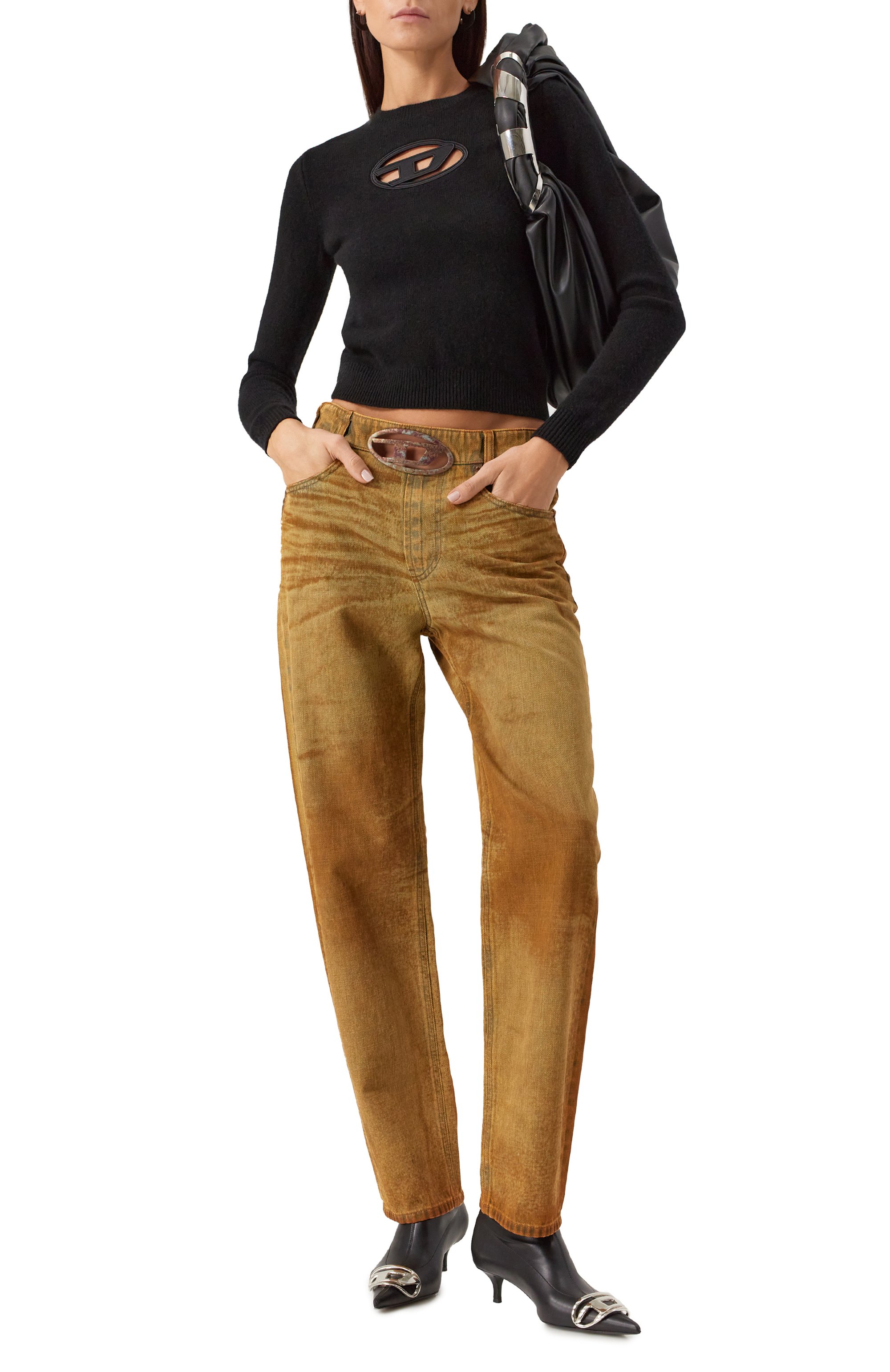 Пуловер из шерсти и кашемира DIESEL, арт. A17687/0KCAE, фото 2