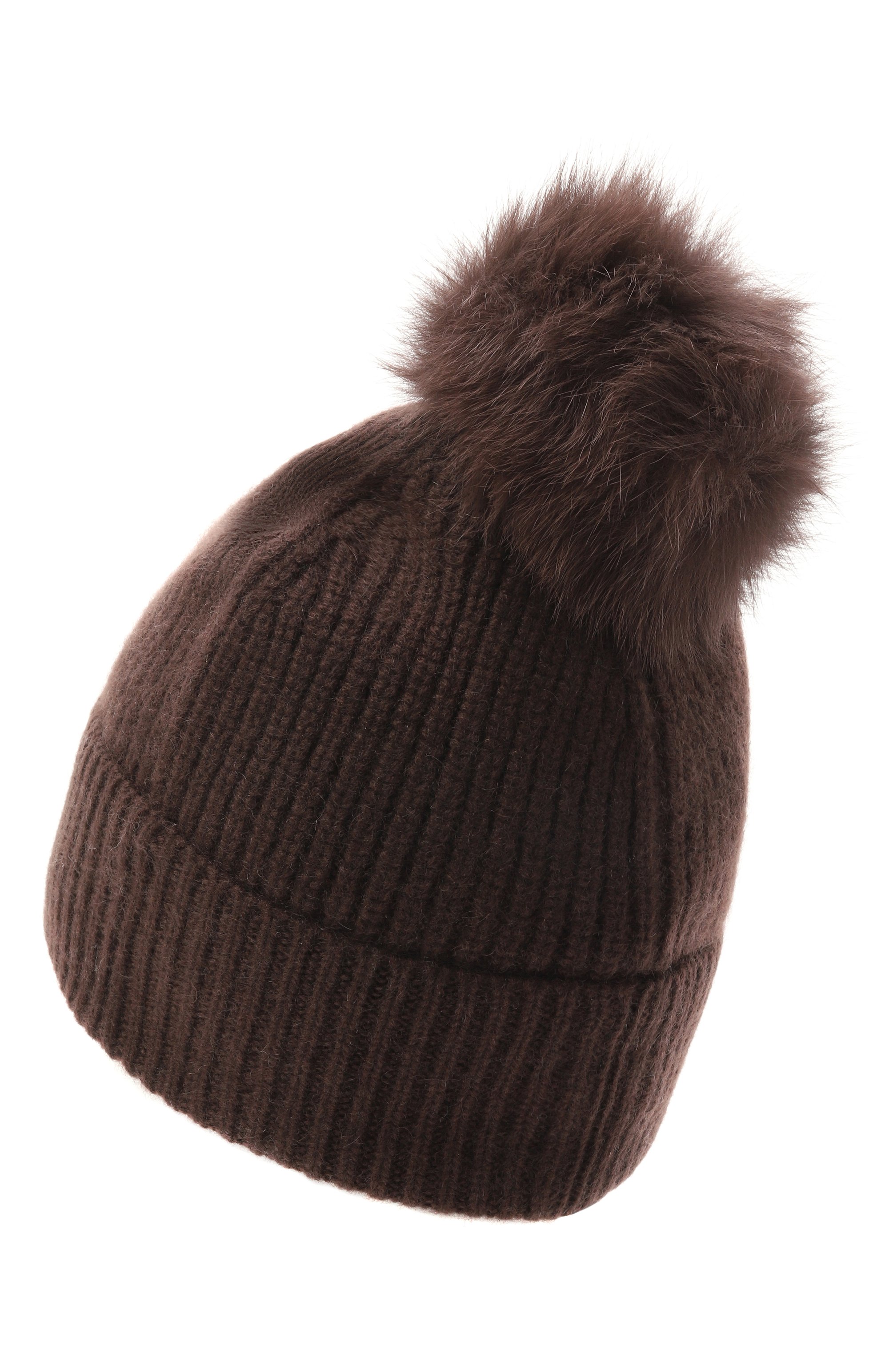 Кашемировая шапка YVES SALOMON ENFANT, арт. 20WEA500XXCARD, фото 2