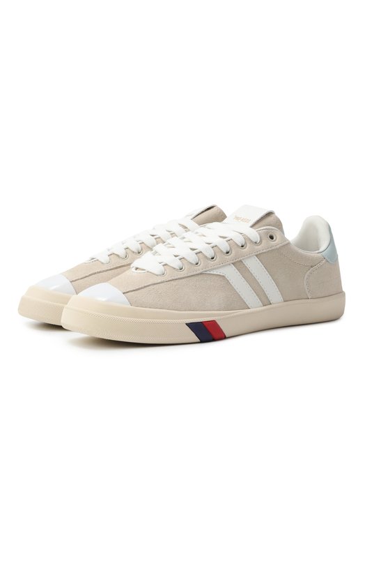 Замшевые кеды Court Ace Pro-Keds 1949 C0URT ACE/SUEDE & LEATHER Бежевый C0URT ACE/SUEDE & LEATHER