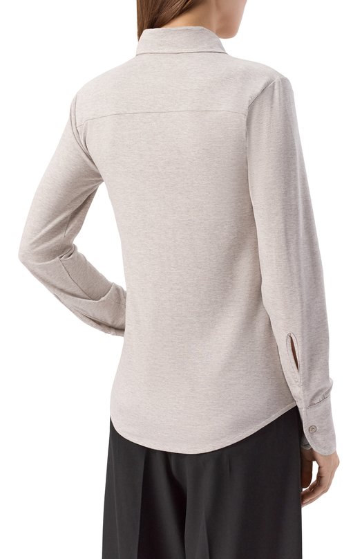 Рубашка из вискозы Aya Muse AMSS2561 Серый  AMSS2561 Фото 4