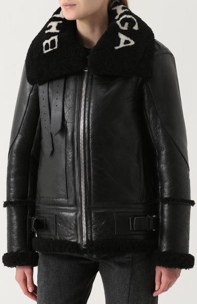 Укороченная дубленка свободного кроя BALENCIAGA, арт. 436548/TSH11, фото 3