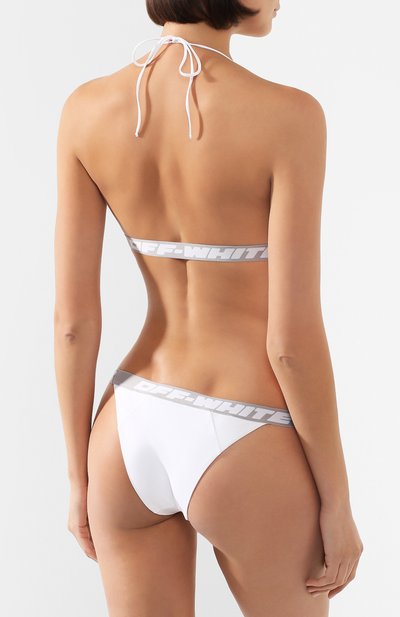 Раздельный купальник OFF-WHITE белого цвета по цене 37600 руб., арт. 0WFA018R207650680100, фото 3 Раздельный купальник OFF-WHITE, арт. 0WFA018R207650680100, фото 3