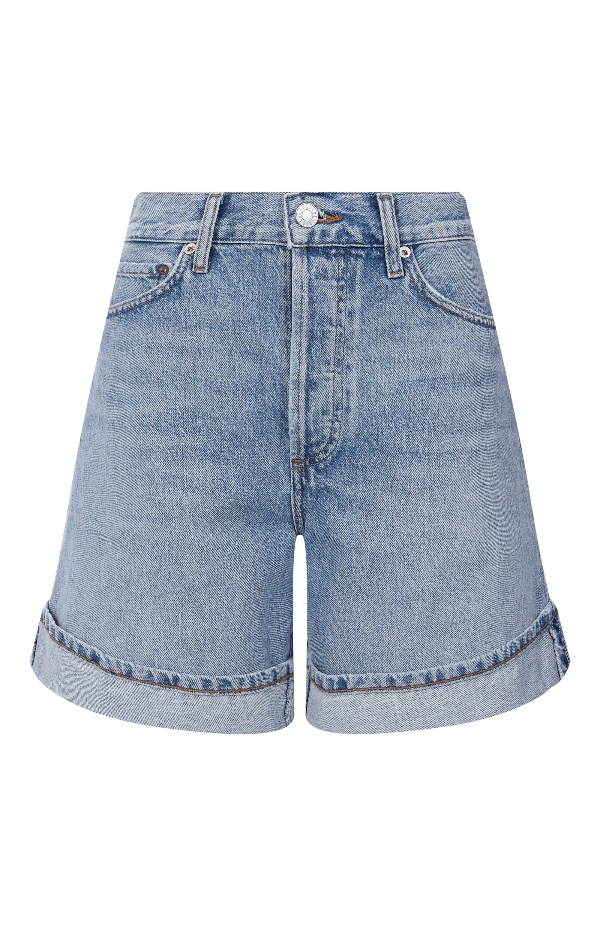 Джинсовые шорты AGOLDE, арт. A91971601, фото 1