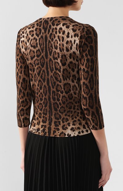 Шерстяной пуловер DOLCE & GABBANA, арт. FX461T/JAHHD, фото 4