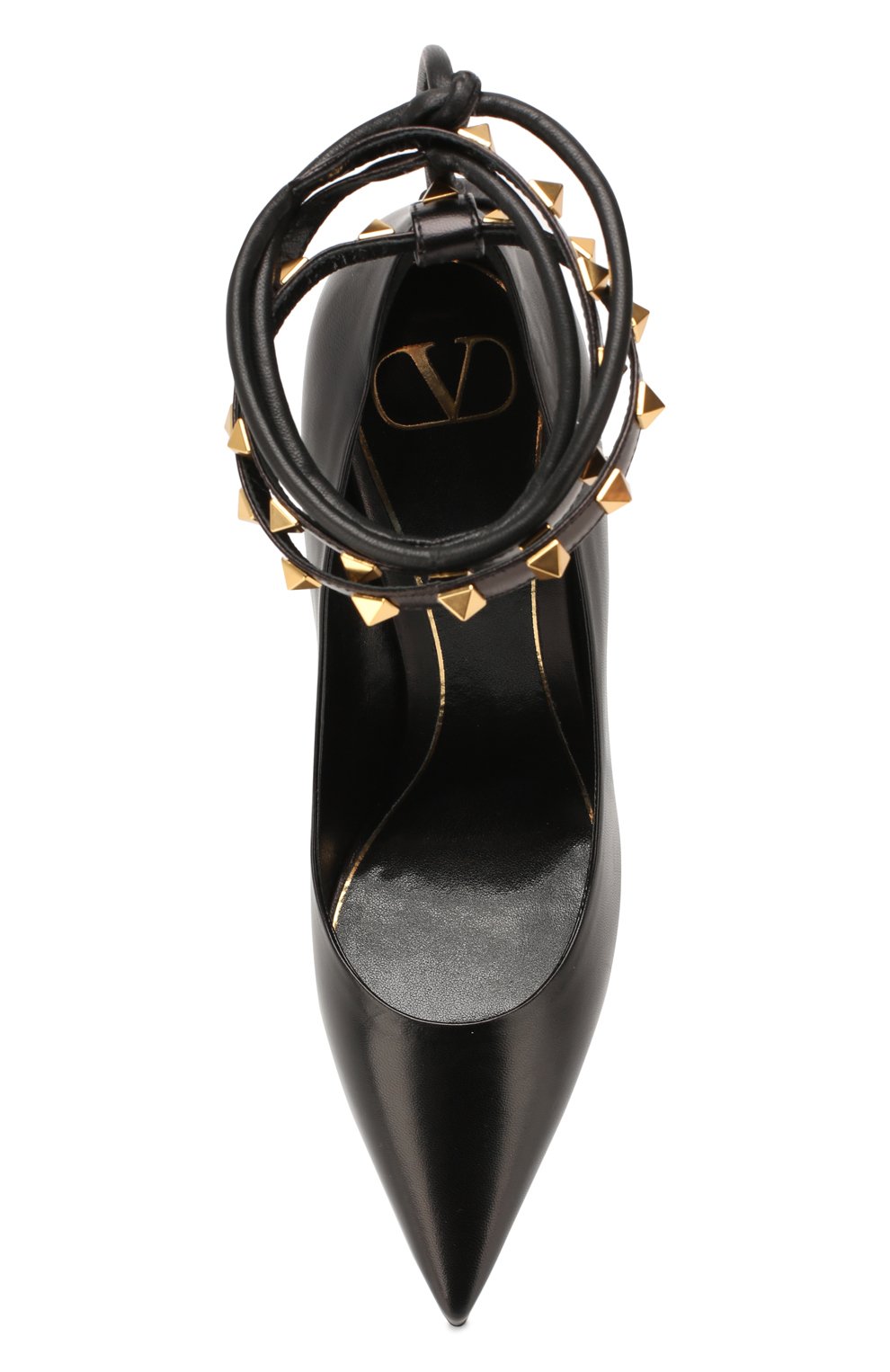 Кожаные туфли rockstud flair VALENTINO, арт. TW0S0X79/GYH, фото 5