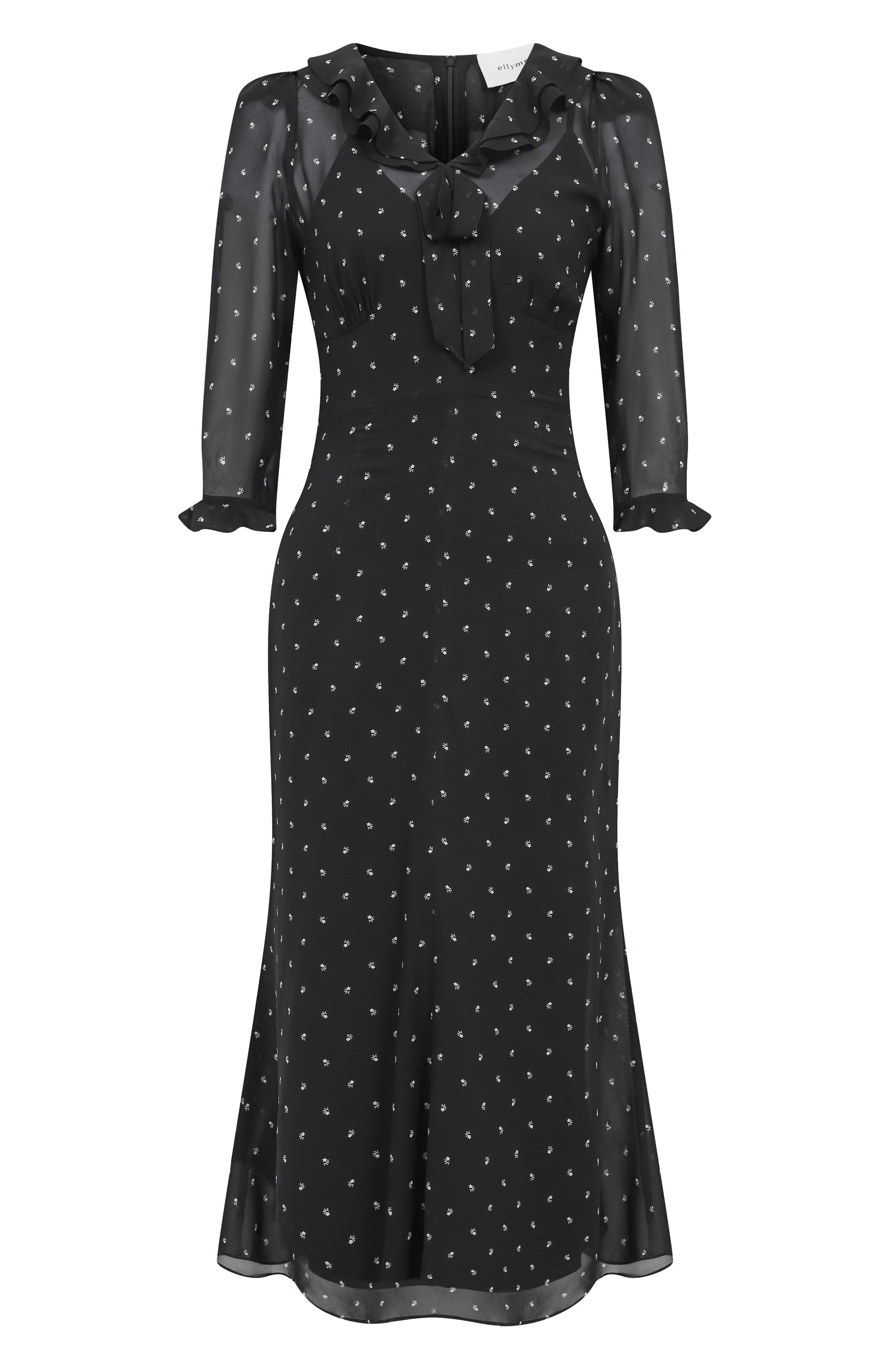 Платье из вискозы ELLYME, арт. 00372, фото 1