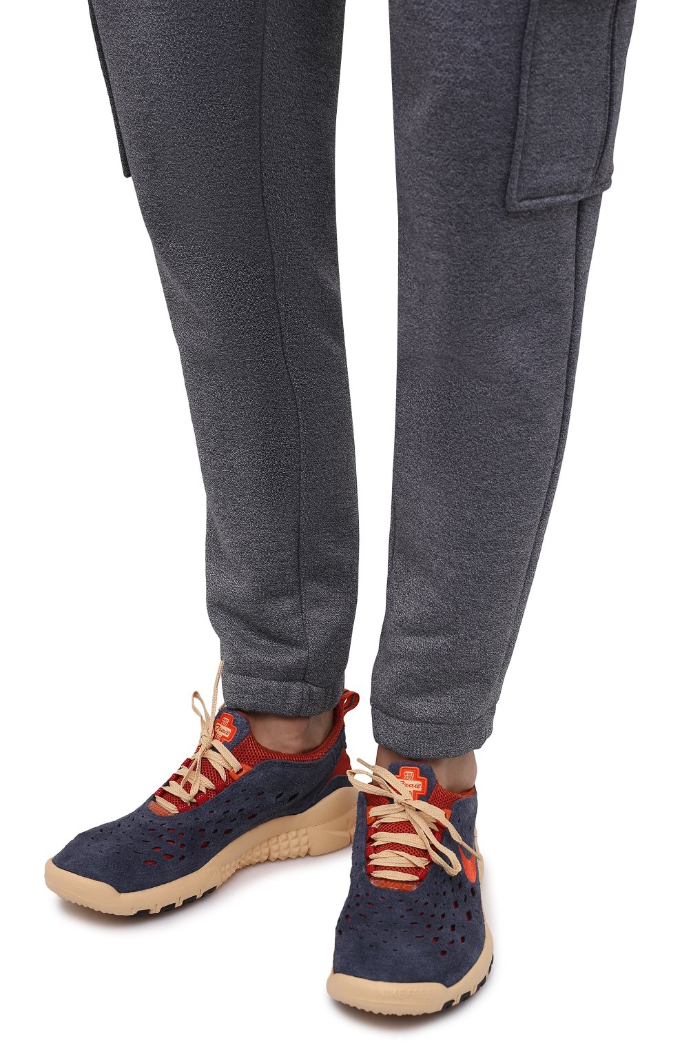 Кроссовки free run trail NIKELAB синего цвета по цене 9390 руб., арт. CW5814-400, фото 3 Кроссовки free run trail NIKELAB, арт. CW5814-400, фото 3