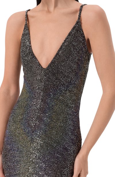 Платье с отделкой пайетками MISSONI, арт. DS26WG0T/BC006G, фото 4