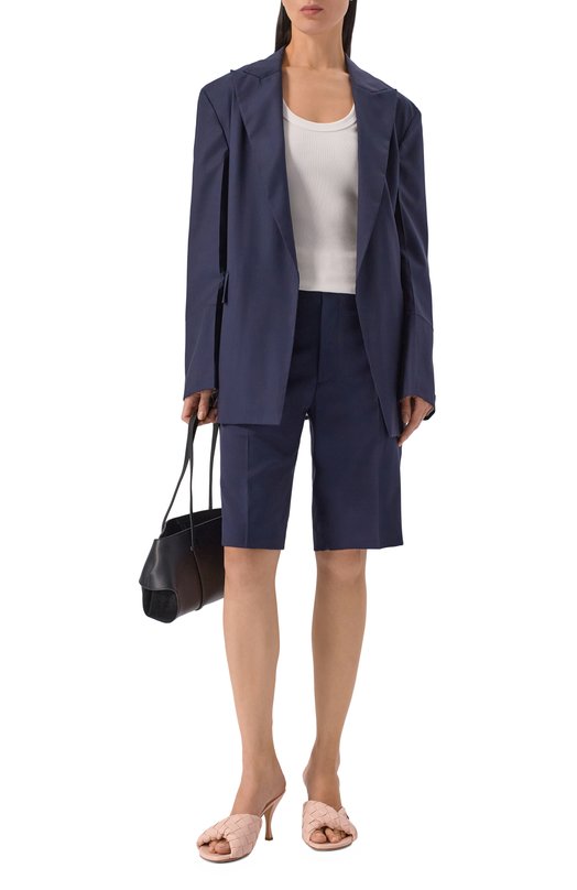 Шерстяные шорты N21 D051/3016 Синий  D051/3016 Фото 2