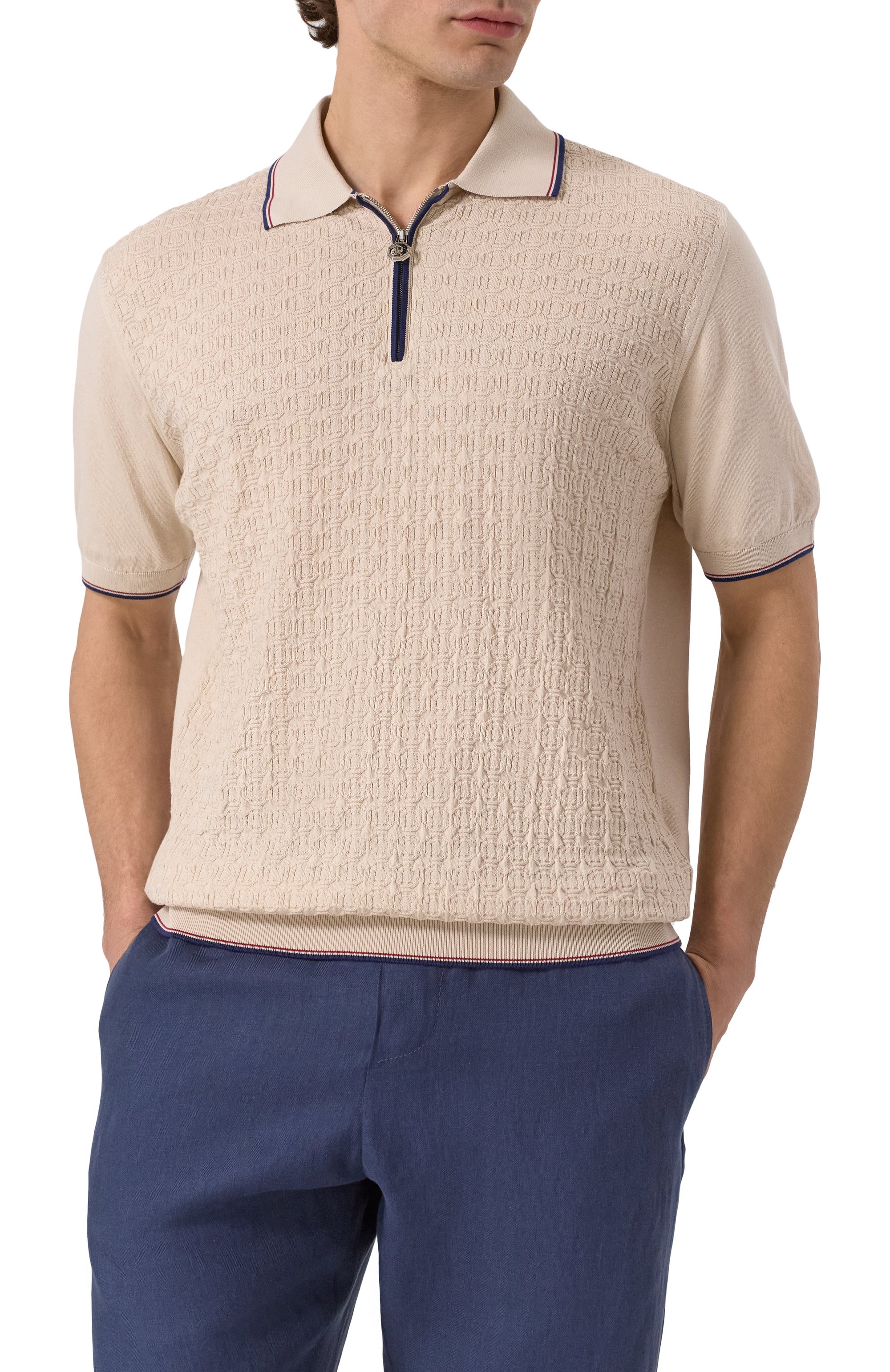 Хлопковое поло STEFANO RICCI, арт. K212032P31/F25297, фото 3