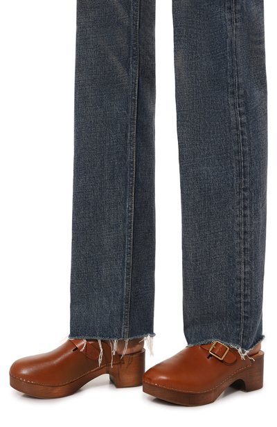 Кожаные сабо GOLDEN GOOSE DELUXE BRAND, арт. GWF00689.F005758, фото 3