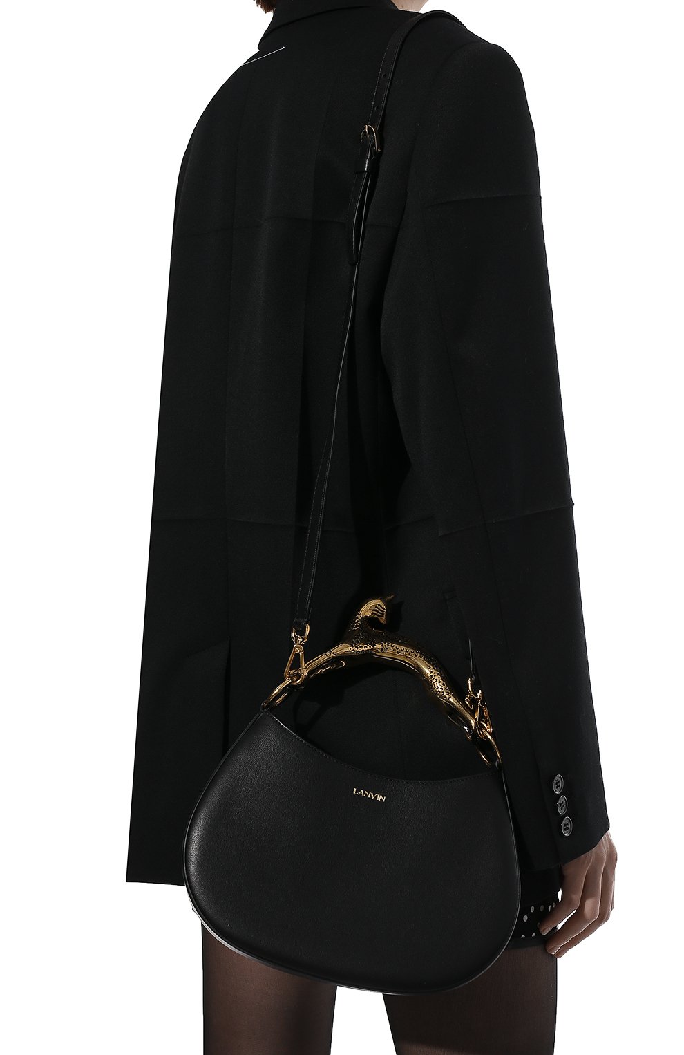 Сумка hobo cat LANVIN, арт. LW-BGSHC1-NAPA-A21, фото 7