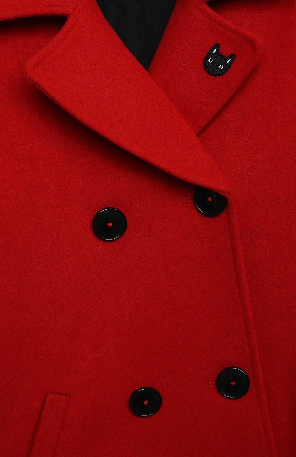 Шерстяное пальто SONIA RYKIEL ENFANT, арт. 20W10U04, фото 3