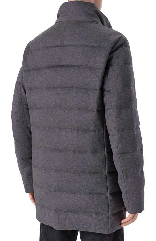 Пуховая куртка Duno 0RLAND0/PRAT0 Серый  0RLAND0/PRAT0 Фото 4