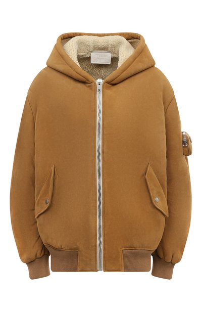 Бомбер из овчины PRADA, арт. 58A086-1ZXR-F036S, фото 1