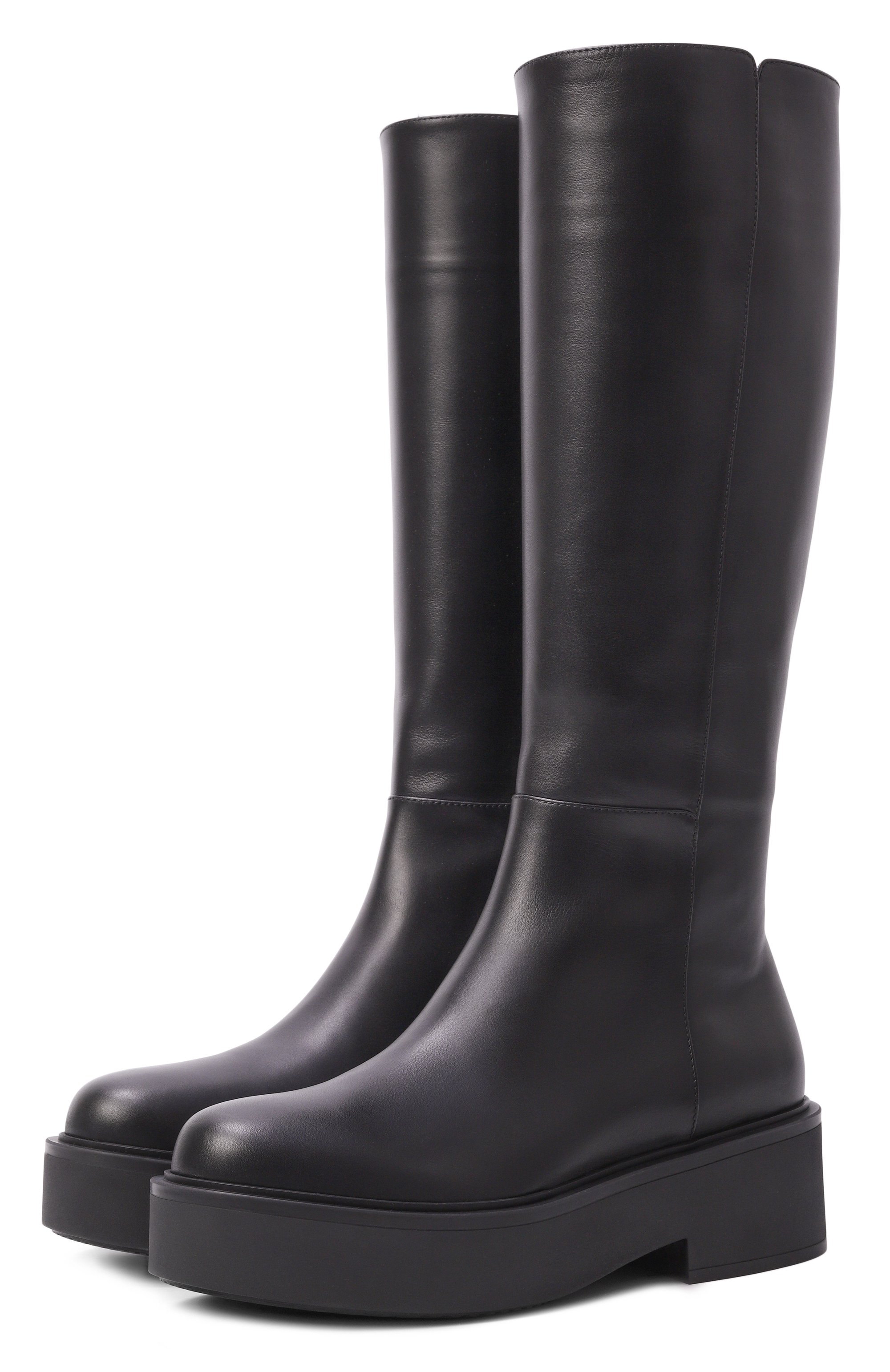 Кожаные сапоги hiro GIANVITO ROSSI, арт. G80197.20G0M.VGINER0, фото 1