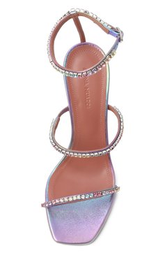 Кожаные босоножки gilda 95 AMINA MUADDI, арт. GILDA SANDAL/NAPPA/GLICINE, фото 4