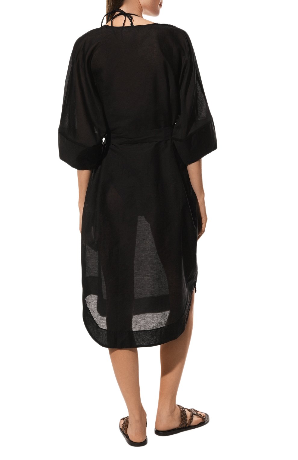 Туника из хлопка и шелка LILA EUGENIE, арт. 2327 MIDI, фото 4