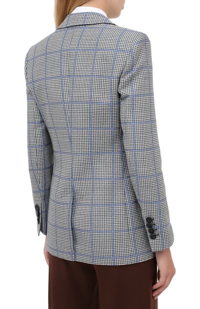 Хлопковый жакет EMPORIO ARMANI, арт. 9NG19T/92113, фото 4