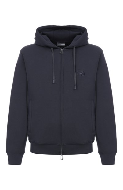 Мужской хлопковая толстовка EMPORIO ARMANI, арт. EM004538/AF10013