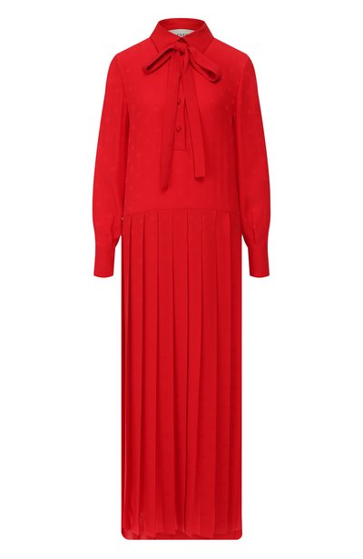 Женское шелковое платье VALENTINO, арт. SB3VAN354N6