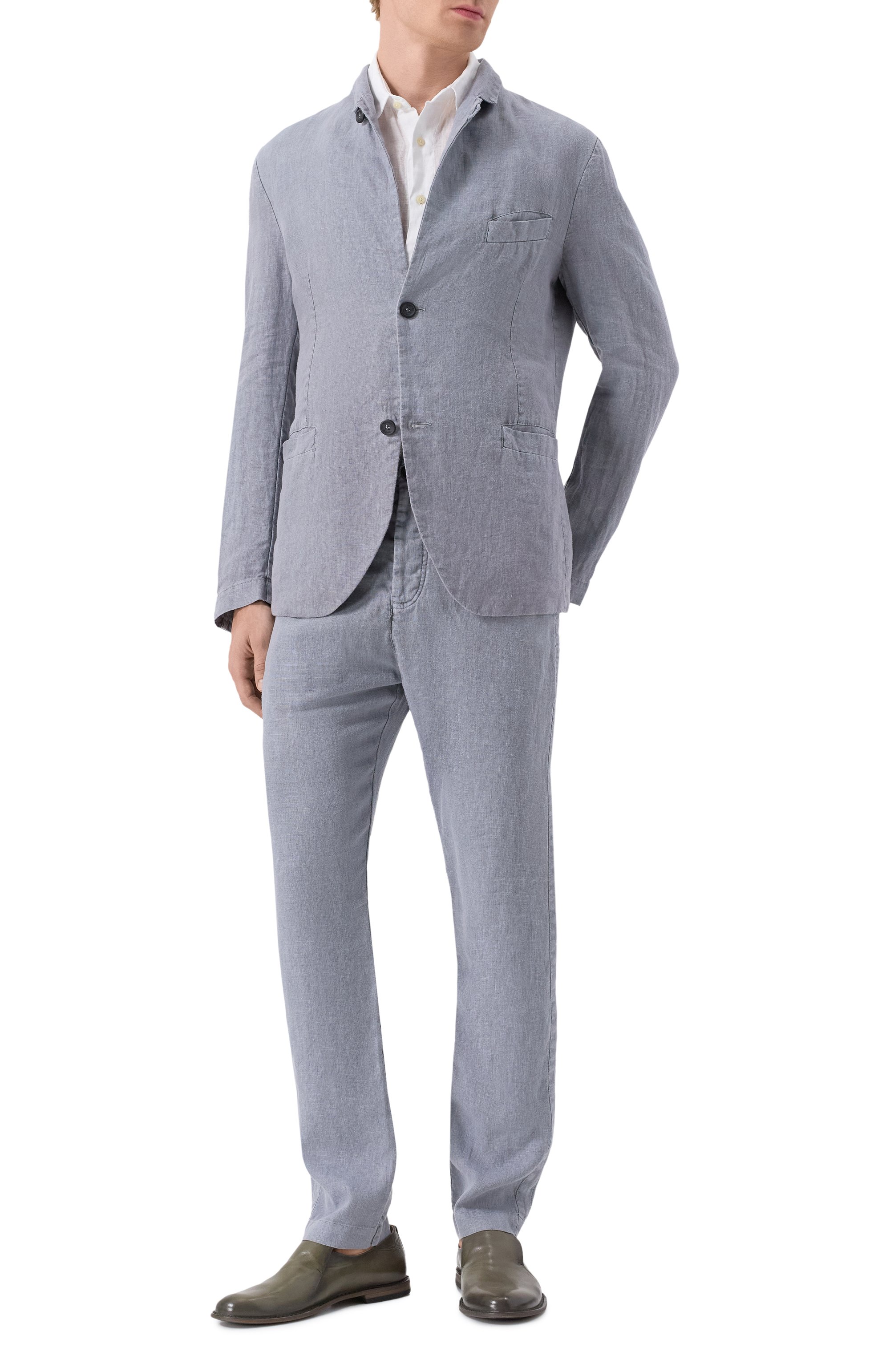 Льняной пиджак HANNES ROETHER, арт. ZUN22DER.602/, фото 2