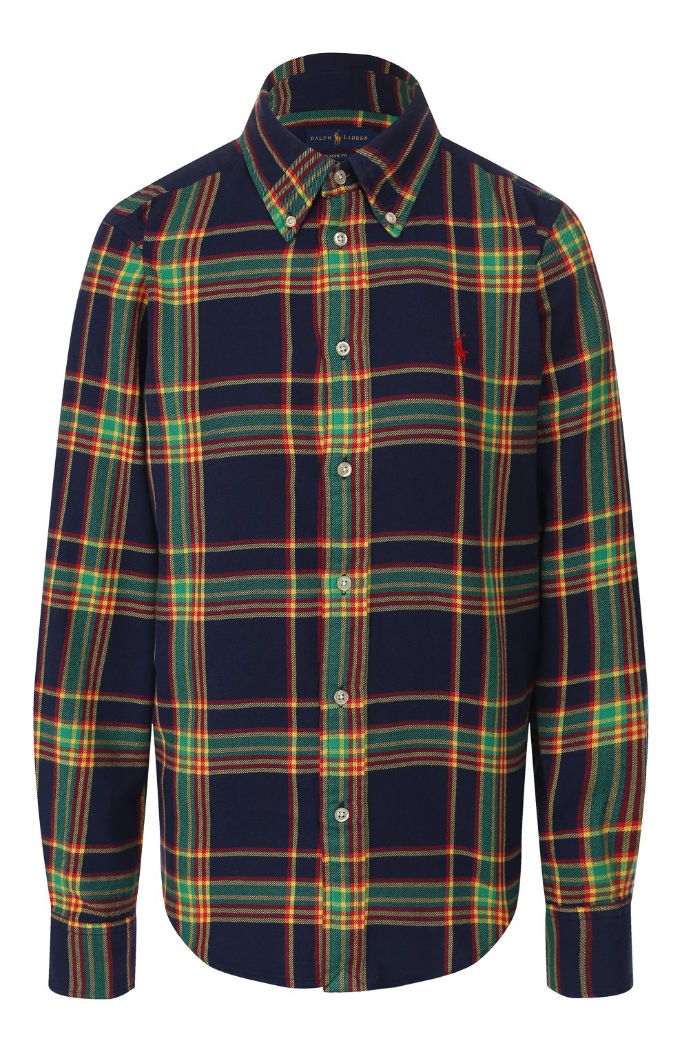 Хлопковая рубашка POLO RALPH LAUREN, арт. 211765005, фото 1
