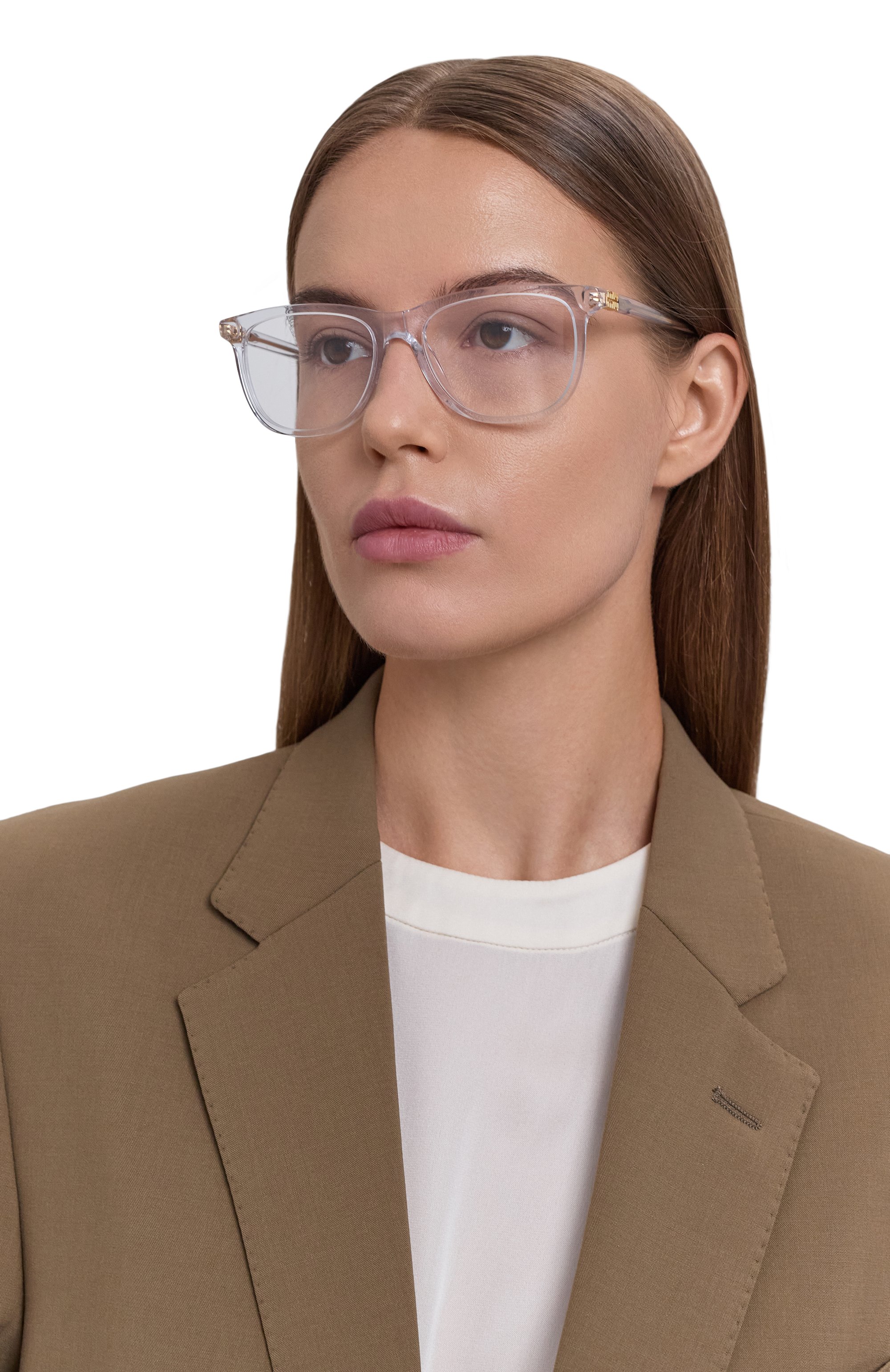 Оправа MIU MIU прозрачного цвета по цене 47950 руб., арт. 01WV-15Z101, фото 2 Оправа MIU MIU, арт. 01WV-15Z101, фото 2