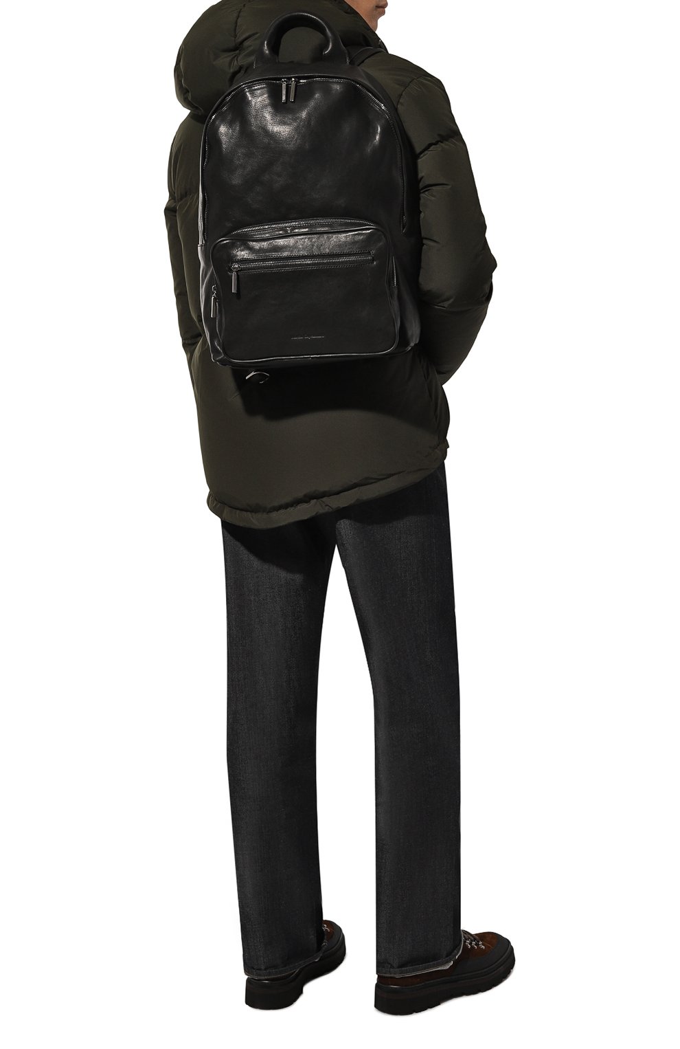 Рюкзак MATTIA CAPEZZANI черного цвета по цене 94400 руб., арт. ZA100/KURNI, фото 7 Рюкзак MATTIA CAPEZZANI, арт. ZA100/KURNI, фото 7