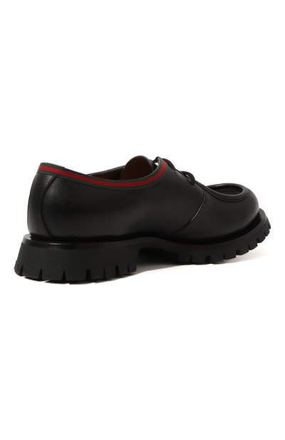 Кожаные дерби GUCCI, арт. 643721 DTN90, фото 5