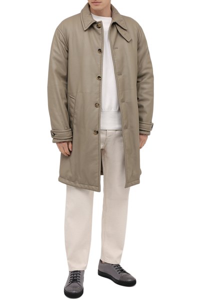 Замшевые кеды LANVIN, арт. FM-SKDBB1-VEW1-H20, фото 2