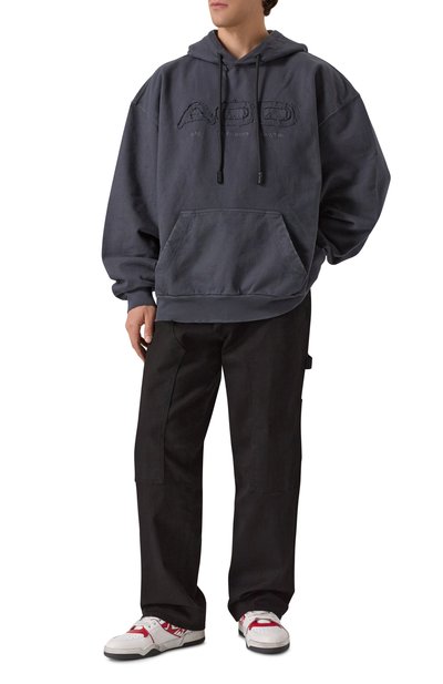 Кожаные кеды spiker DSQUARED2, арт. SNM0428, фото 2