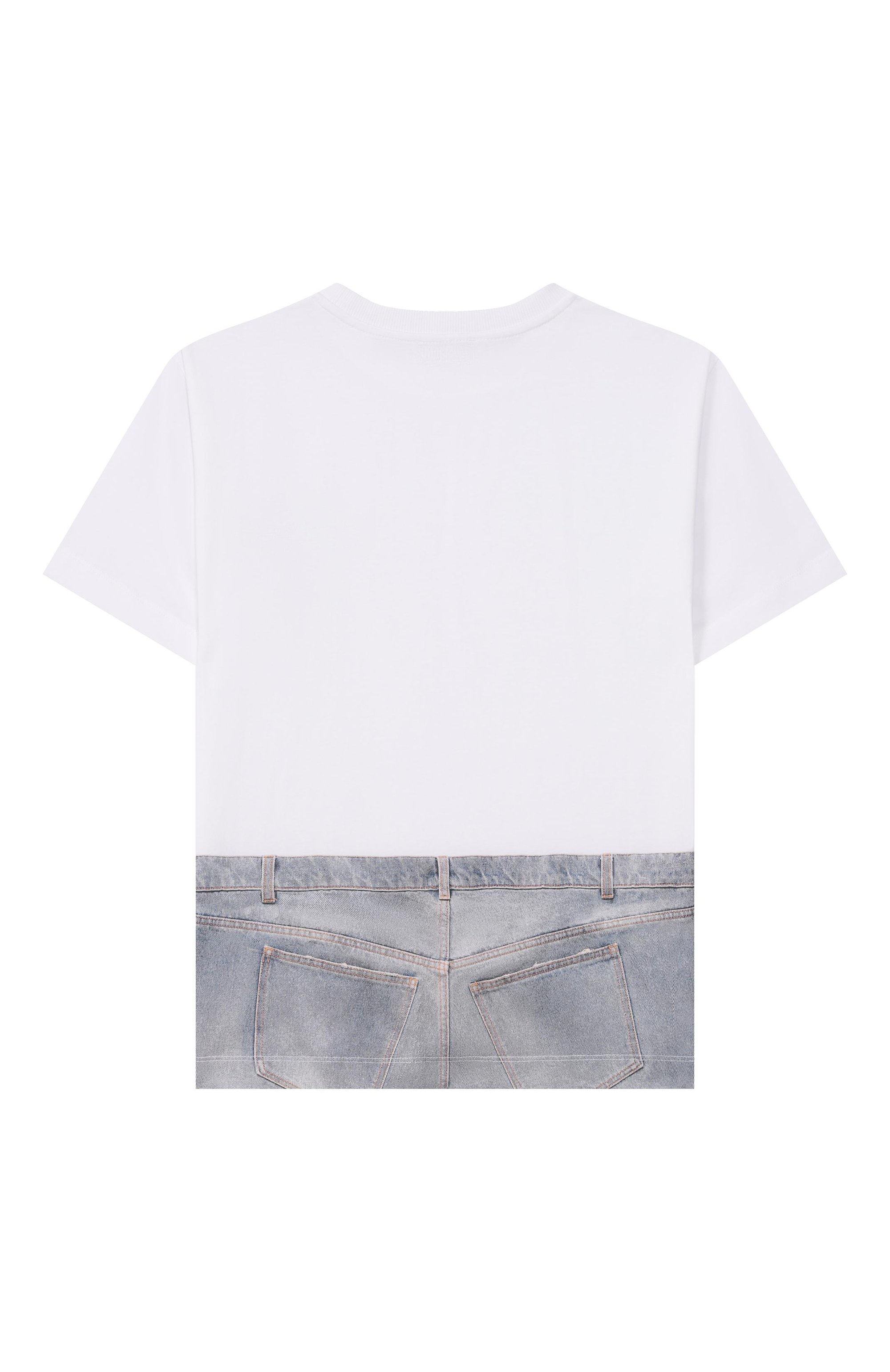 Хлопковая футболка MOSCHINO, арт. H7M05G/LAA02_001, фото 2