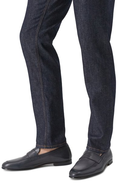 Кожаные пенни-лоферы DOUCAL'S, арт. DU3404PANNUF259N, фото 3