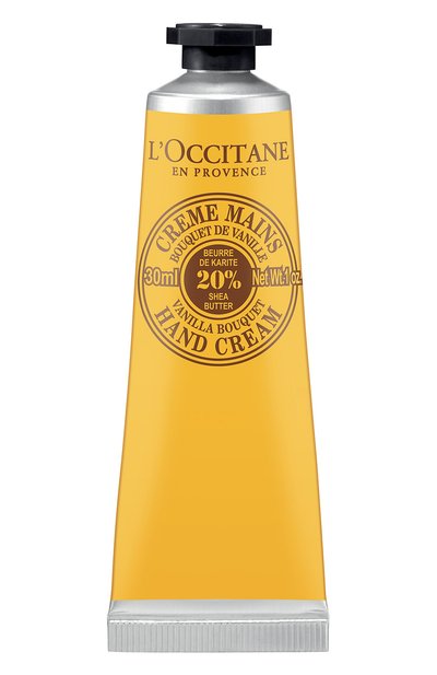 Крем для рук "ваниль-карите" (30ml) L`OCCITANE бесцветного цвета по цене 1290 руб., арт. 318300, фото 1 Крем для рук "ваниль-карите" (30ml) L`OCCITANE, арт. 318300, фото 1