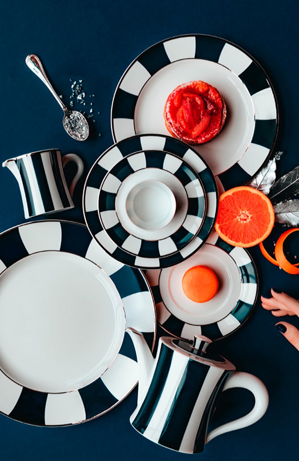 Чайный сервиз galerie royal bleu nuit на две персоны BERNARDAUD, арт. 1856/22987, фото 6