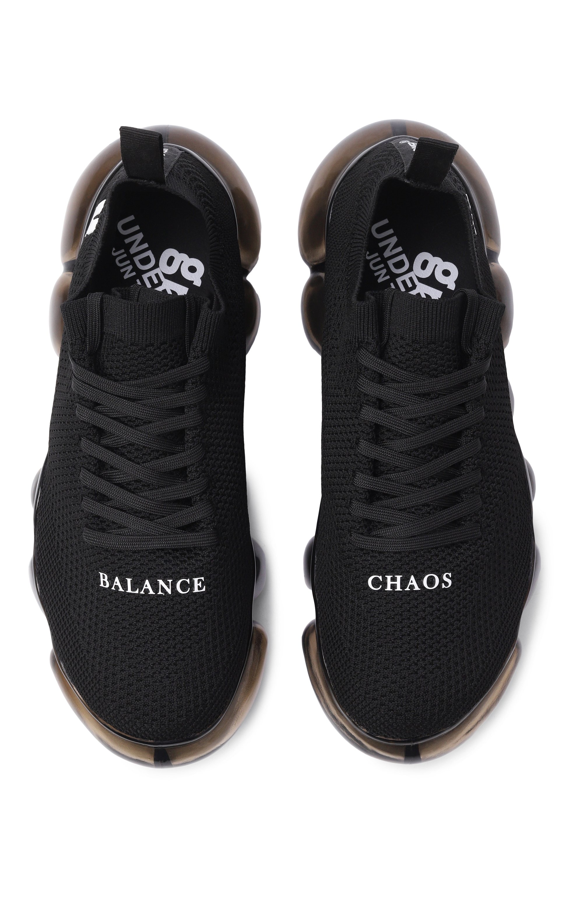 Текстильные кроссовки undercover x grounds UNDERCOVER, арт. UP1F1F01, фото 6